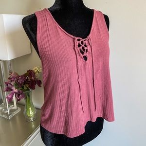 Dark Pink Summer Tank